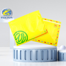 Plastik -Mailing poly gelb Bubble Mailer für Kleidung